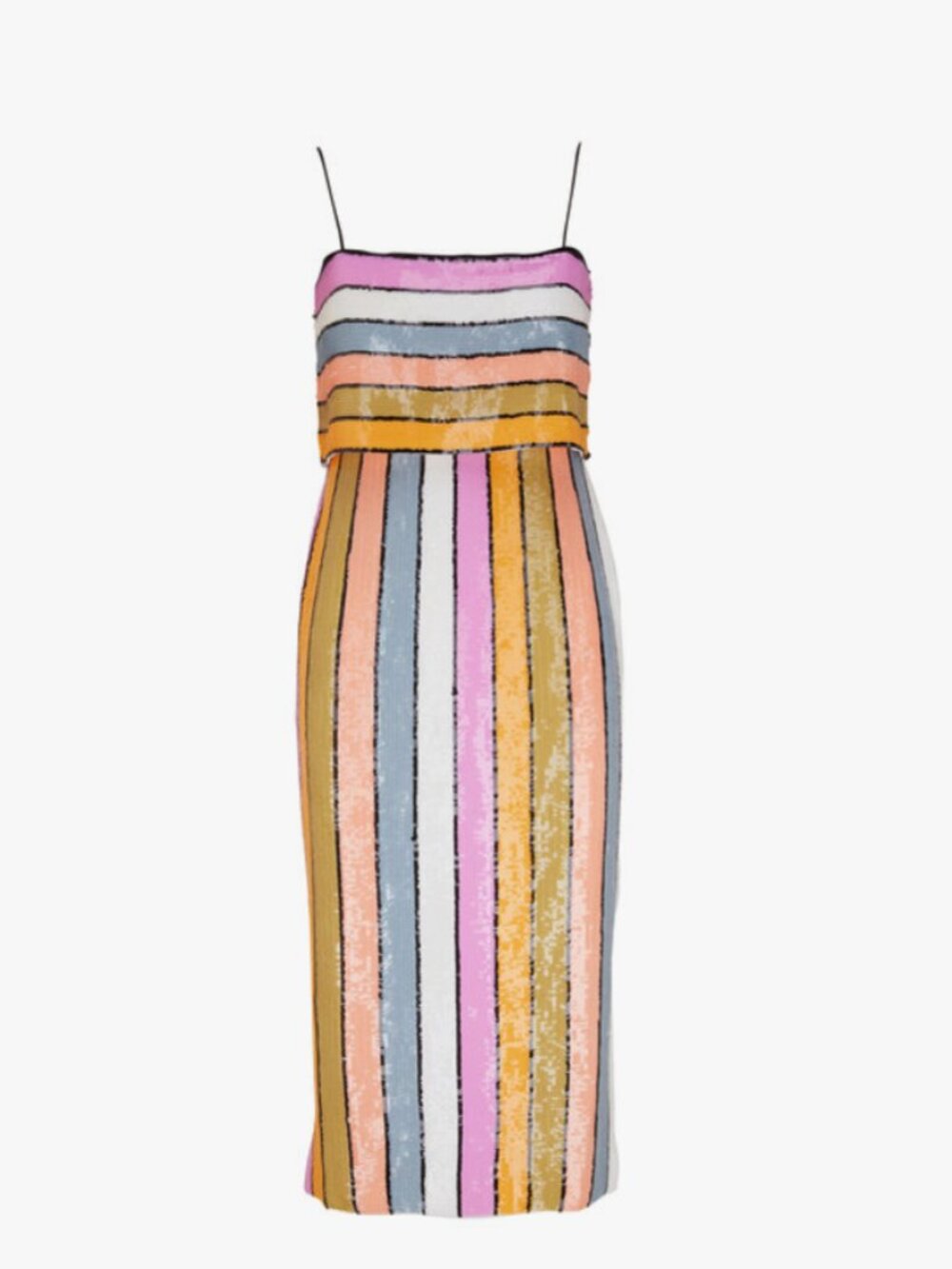 Veronica Beard Ivanna Multicolor Sequin Dress
